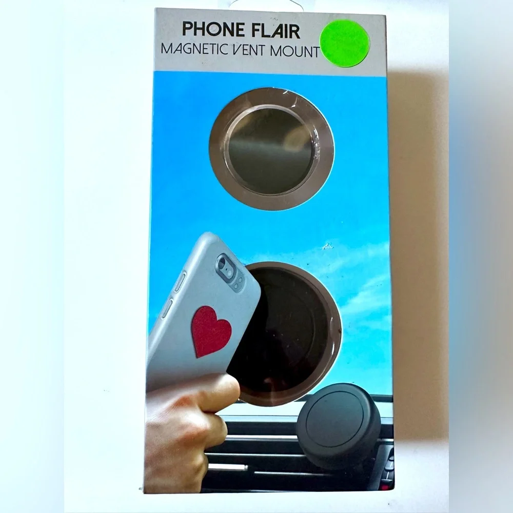 Phone Flair Magnetic Vent Mount-NWT/original unbroken seal
